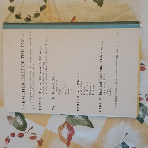 2/$8 🐣 The Other Half of the Egg 180 Ways to Use Up Extra Yolks or Whites 1967 - Picture 13 of 13